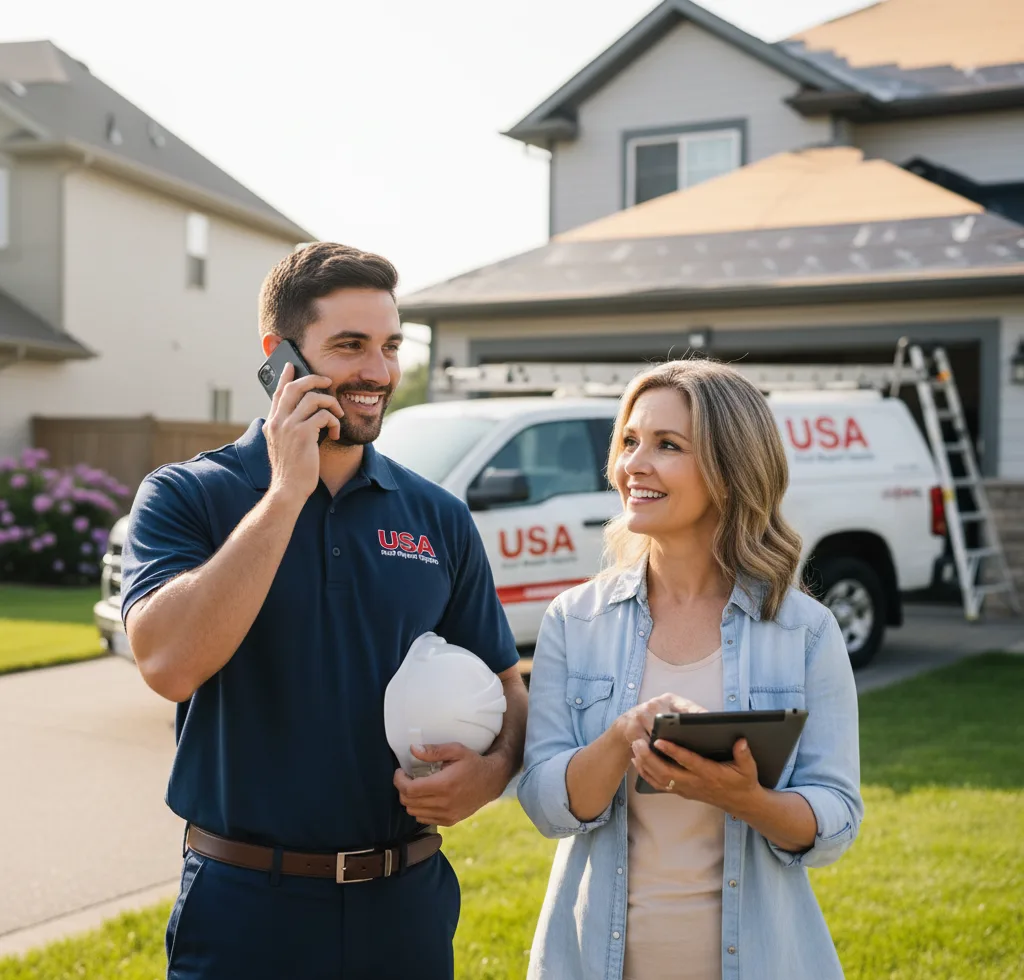 USA Roof Repair Experts customer support in Washington